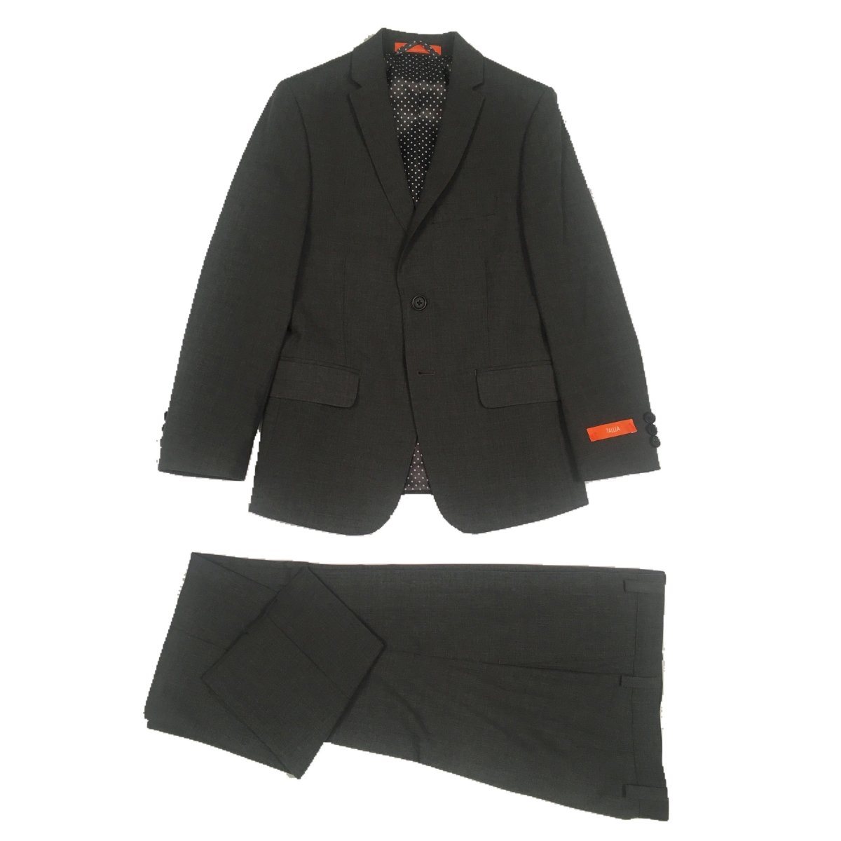 Tallia Boys Slim Charcoal Suit DZ0000 Suits (Boys) Tallia 